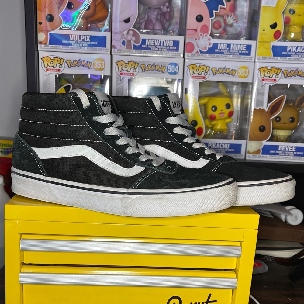 Vans Black and White High-Tops